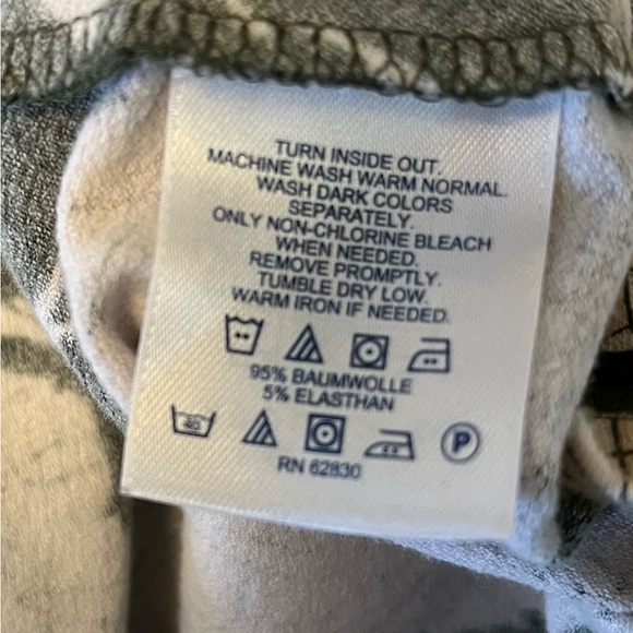 Lands' End Green and White Floral Patterned Midi Dress - Picture 10 of 13